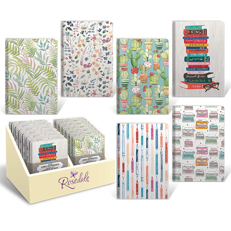 lined notebooks